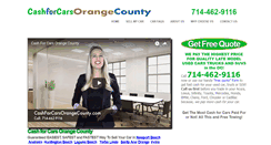 Desktop Screenshot of cashforcarsorangecounty.com